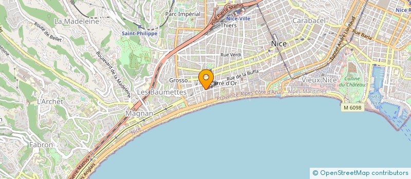 localisation de l'entreprise 429 190 101 à NICE