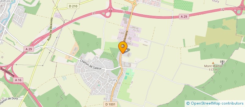 localisation de l'entreprise 429 205 586   LONGUEAU