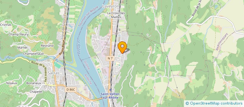 localisation de l'entreprise 429 333 255   SAINT-VALLIER