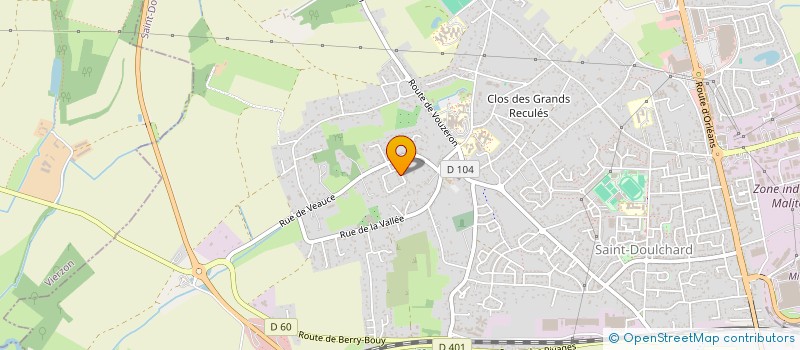 localisation de l'entreprise 429 477 896   SAINT-DOULCHARD