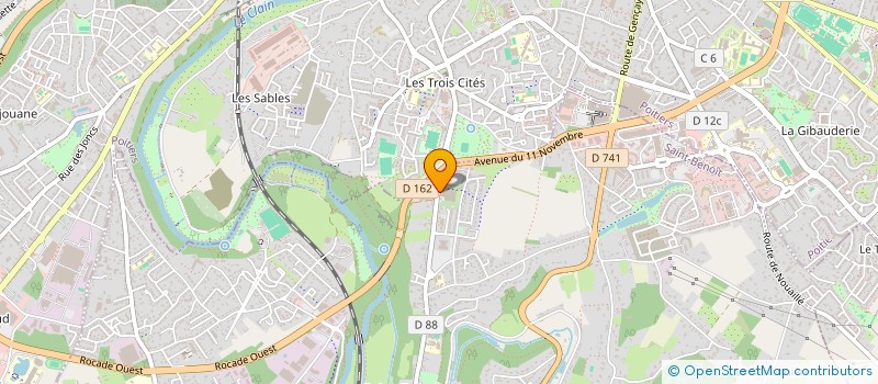 localisation de l'entreprise 429 528 524   POITIERS