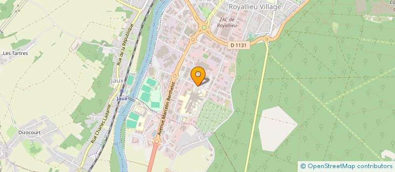 localisation de l'entreprise 429 557 465 à CHOISY-AU-BAC