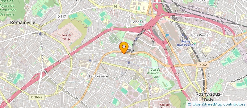 localisation de l'entreprise 429 593 205   MONTREUIL