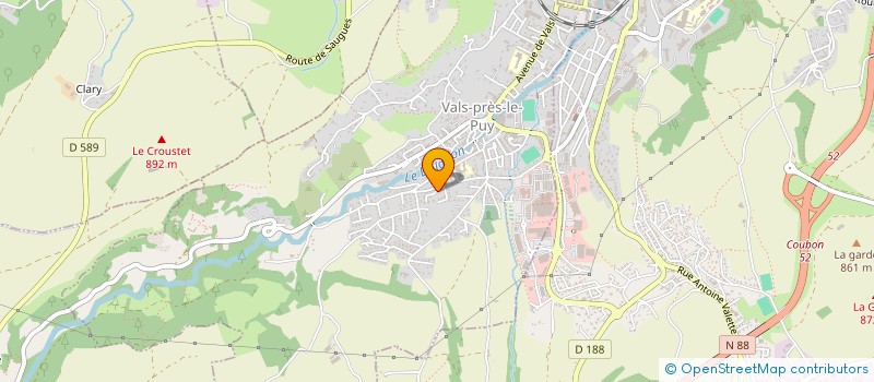 localisation de l'entreprise 429 596 174   VALS-PRES-LE-PUY