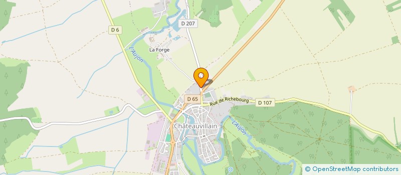 localisation de l'entreprise 429 719 776 à CHATEAUVILLAIN