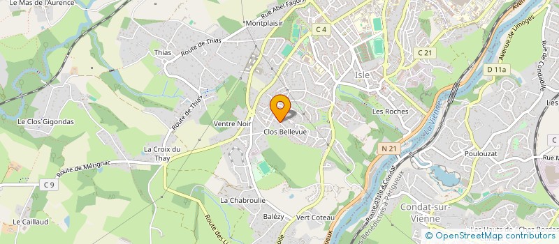 localisation de l'entreprise 429 752 215   ISLE