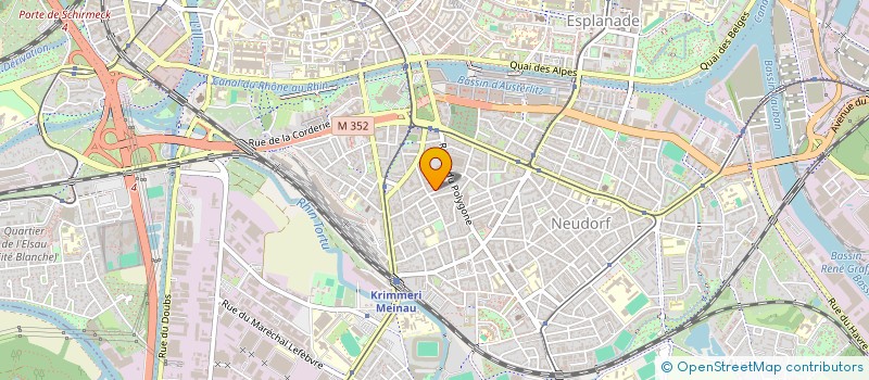 localisation de l'entreprise 429 803 042 à STRASBOURG