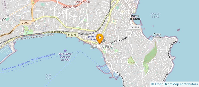 localisation de l'entreprise 429 814 049 à ANTIBES