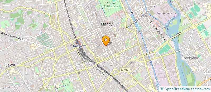 localisation de l'entreprise 429 876 139   NANCY