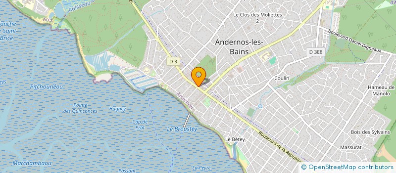 localisation de l'entreprise 429 918 329   ANDERNOS-LES-BAINS