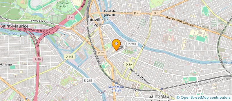 localisation de l'entreprise 429 967 326  à SAINT-MAUR-DES-FOSSES