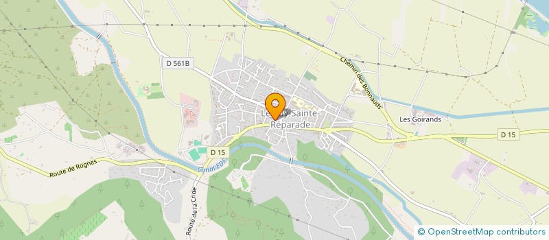 localisation de l'entreprise 429 973 506   LE PUY-SAINTE-REPARADE