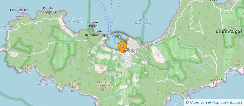 localisation de l'entreprise 43 6 ATTITUDE  HYERES