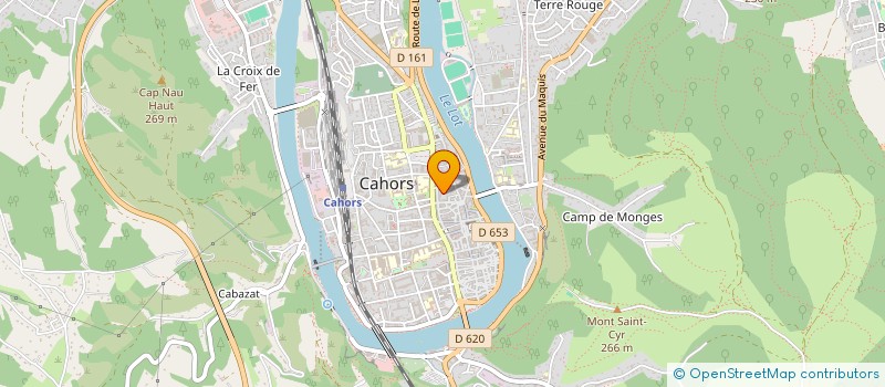 localisation de l'entreprise 43 BD LEON GAMBETTA  CAHORS