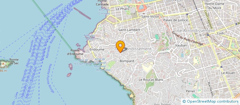 localisation de l'entreprise 43 DR GRANIER à MARSEILLE
