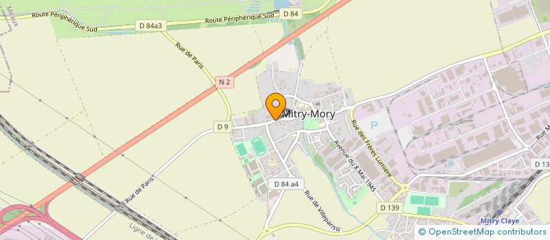 localisation de l'entreprise 43 MB  MITRY-MORY