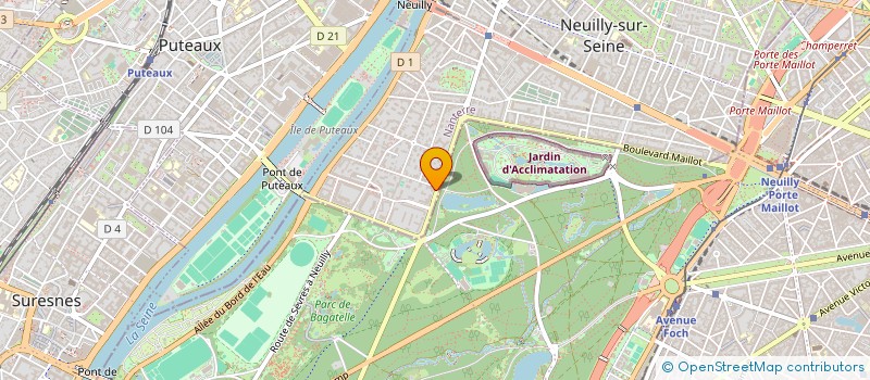 localisation de l'entreprise 43 QASA à NEUILLY-SUR-SEINE