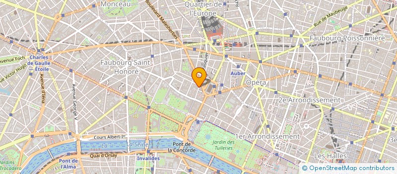 localisation de l'entreprise 43 RUE BOISSY D'ANGLAS 75008 PARIS  PARIS