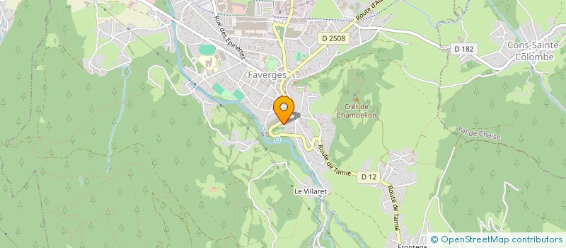 localisation de l'entreprise 430 051 664   FAVERGES-SEYTHENEX