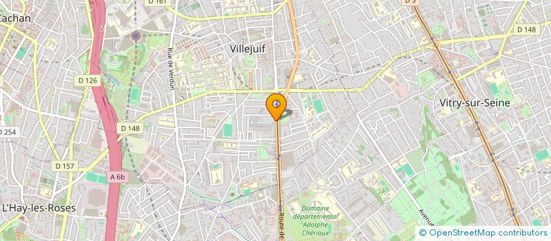 localisation de l'entreprise 430 097 394   VILLEJUIF