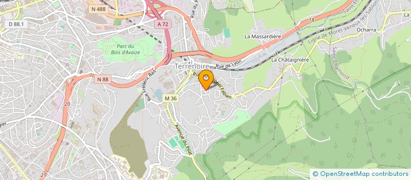 localisation de l'entreprise 430 165 647   SAINT-ETIENNE