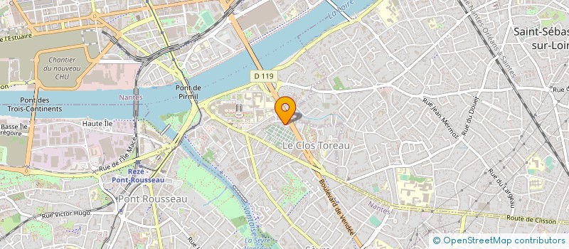 localisation de l'entreprise 430 395 798 à NANTES