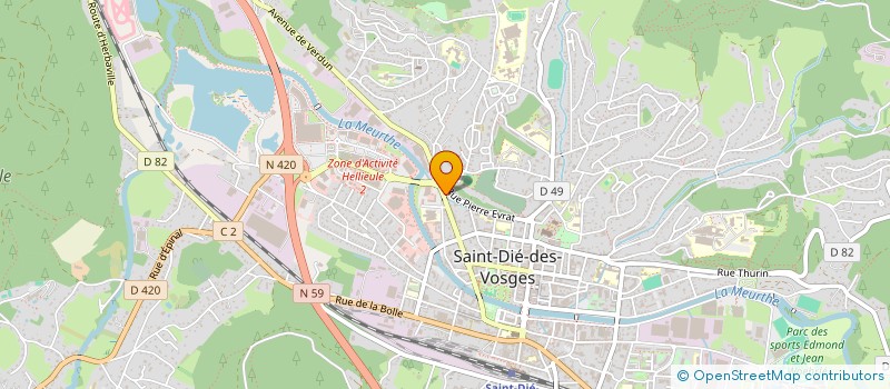 localisation de l'entreprise 430 397 505   REMIREMONT