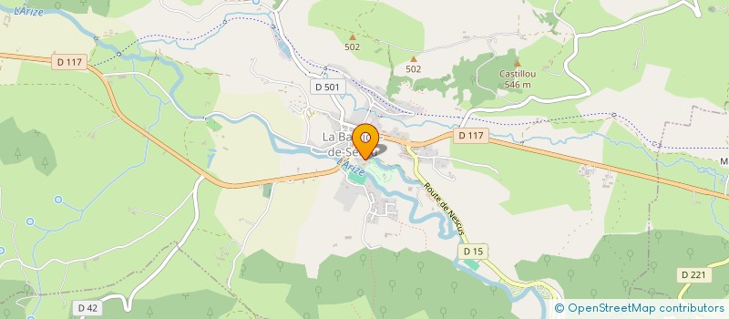 localisation de l'entreprise 430 490 680 à LA BASTIDE-DE-SEROU