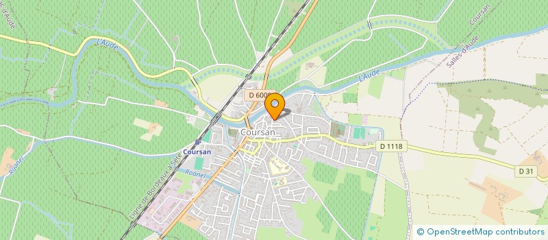 localisation de l'entreprise 430 773 713   COURSAN