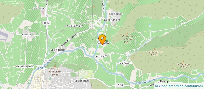 localisation de l'entreprise 430 790 899  à PIERREFEU-DU-VAR