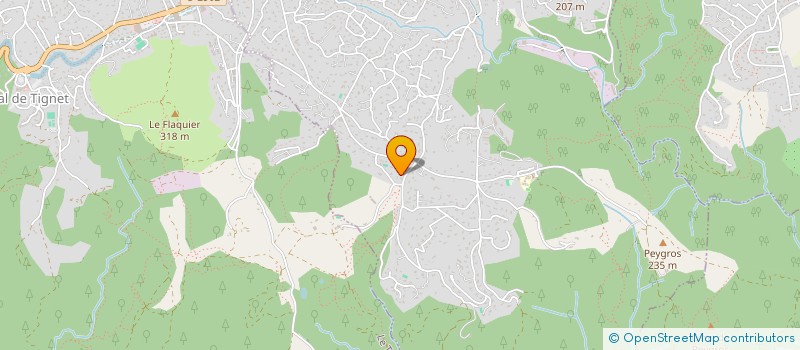 localisation de l'entreprise 430 800 821   PEYMEINADE