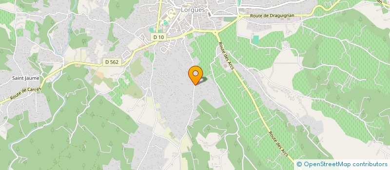 localisation de l'entreprise 430 808 592   LORGUES