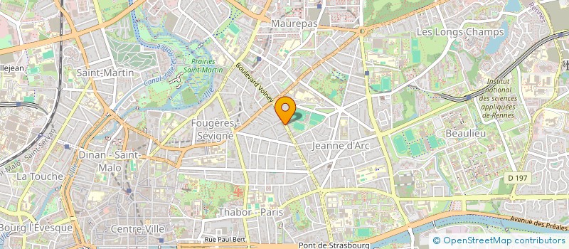 localisation de l'entreprise 430PPM  RENNES