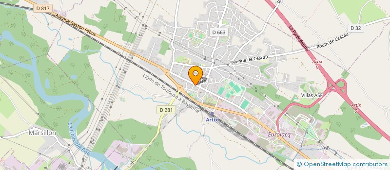 localisation de l'entreprise 431 277 862   FICHOUS-RIUMAYOU