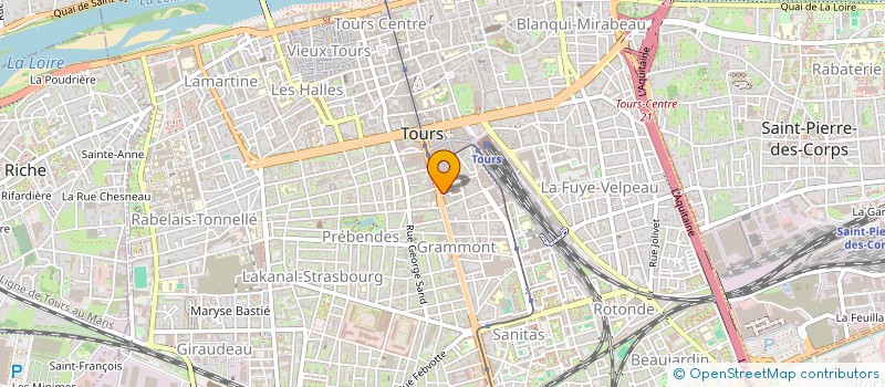 localisation de l'entreprise 431 292 721   JOUE-LES-TOURS