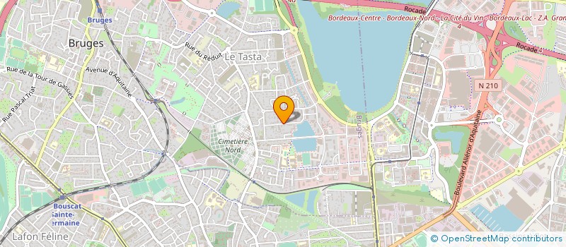 localisation de l'entreprise 431 384 833   MERIGNAC