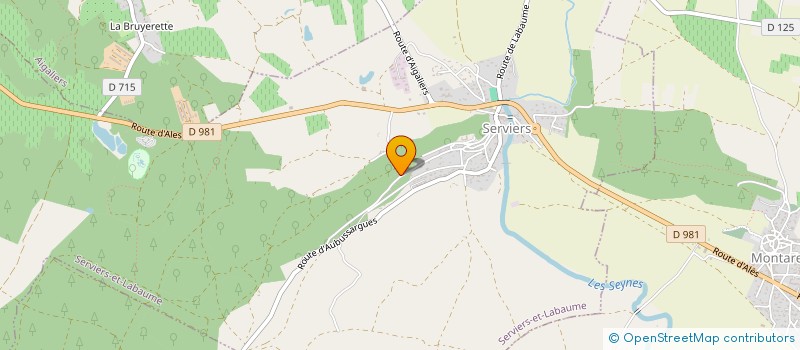 localisation de l'entreprise 431 414 994   SERVIERS-ET-LABAUME