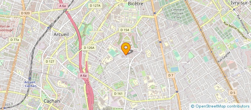 localisation de l'entreprise 431 456 243   LE KREMLIN-BICETRE