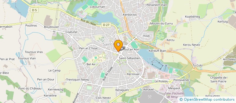 localisation de l'entreprise 431 488 238   SAINT-RENAN