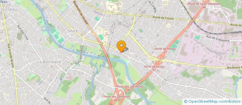 localisation de l'entreprise 431 498 823 à VERTOU