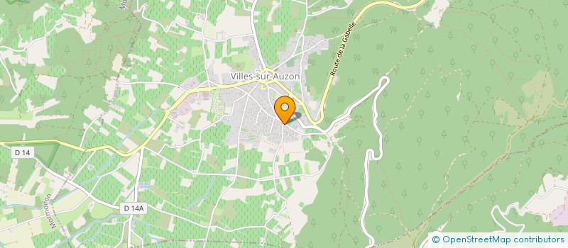 localisation de l'entreprise 431 532 688   VILLES-SUR-AUZON