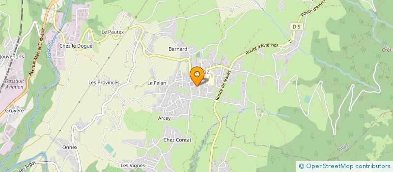 localisation de l'entreprise 431 558 568 à ANNECY