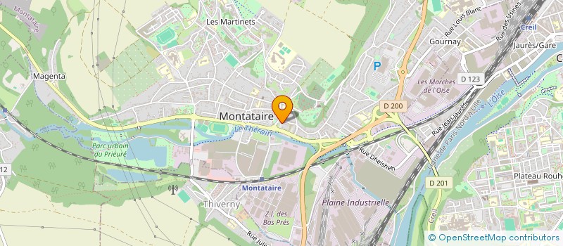 localisation de l'entreprise 431 673 656   MONTATAIRE