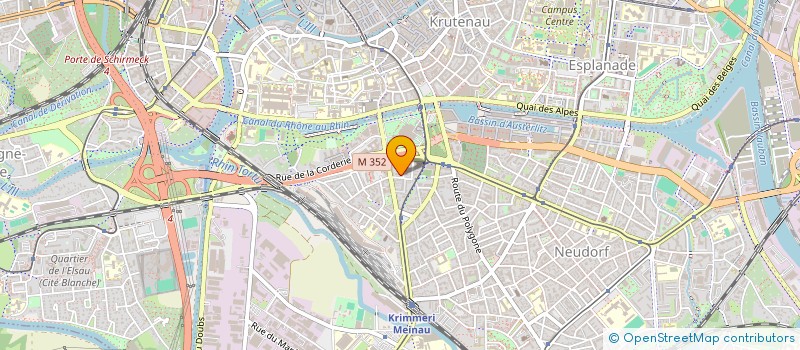 localisation de l'entreprise 431 752 310 à STRASBOURG