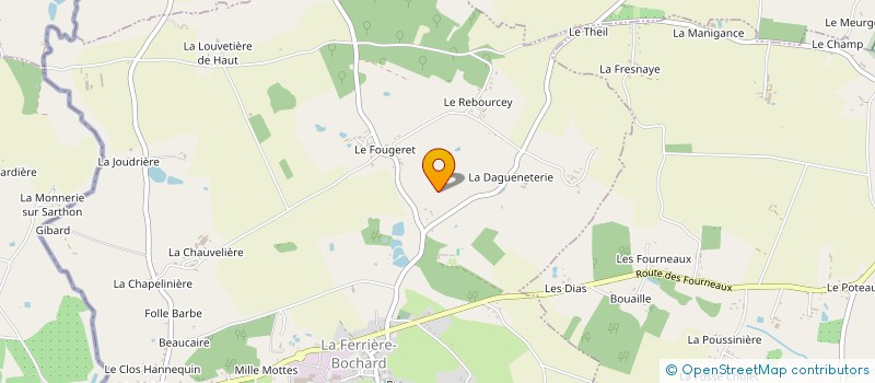 localisation de l'entreprise 431 813 732 à SAINT-DENIS-SUR-SARTHON