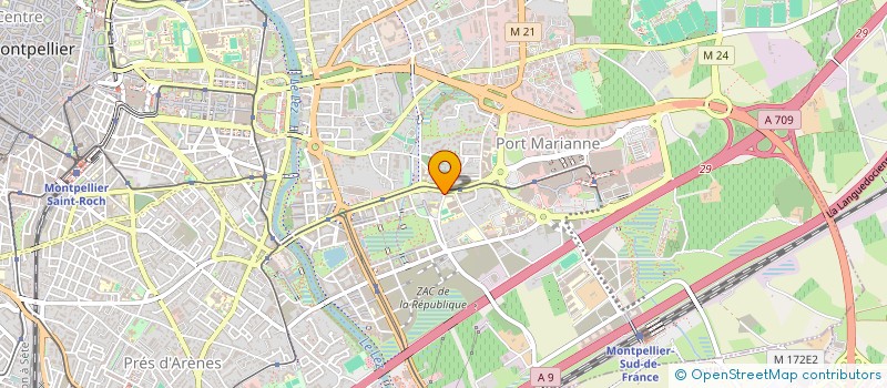 localisation de l'entreprise 431 814 243 à MONTPELLIER