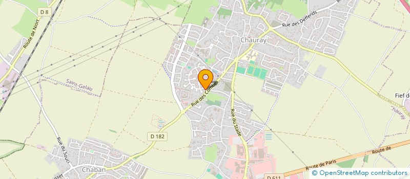 localisation de l'entreprise 431 825 280   CHAURAY