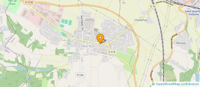 localisation de l'entreprise 431 882 935   HEYRIEUX