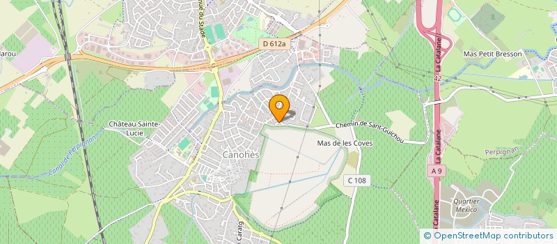 localisation de l'entreprise 431 887 421   CANOHES