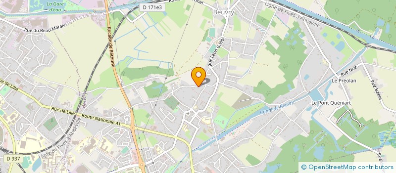 localisation de l'entreprise 431 904 200   BEUVRY